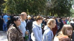 11 мая 2014 г. Мариуполь. Референдум под флагом Донецкой Народной Республики