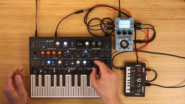 Sinevibes Odds oscillator on Korg NTS-1, Arturia MicroFreak, Zoom MS-70CDR - Oddity смотреть онлайн