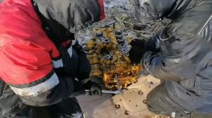 Komatsu pc220 ремонт