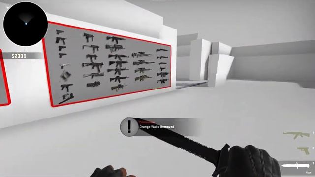 Учимся стрелять по головам на карте Training Bot aim V5 в Counter-Strike: Global Offensive смотреть онлайн