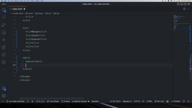 How to code faster with VS Code - Increase productivity with Emmet смотреть онлайн