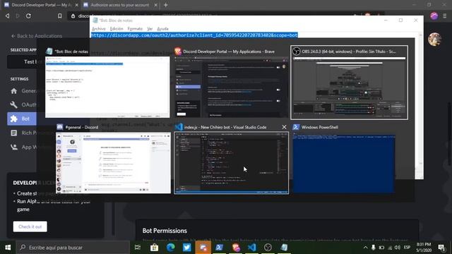 Como hacer bots en Discord con Node.Js. смотреть онлайн