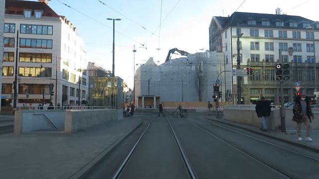 Tram München : Linie 19 Pasing Bahnhof - Hauptbahnhof - Berg am Laim [ 01.2022 ] смотреть онлайн