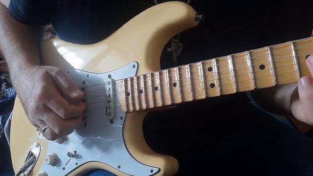 Some blues notes with Malmsteen strat смотреть онлайн
