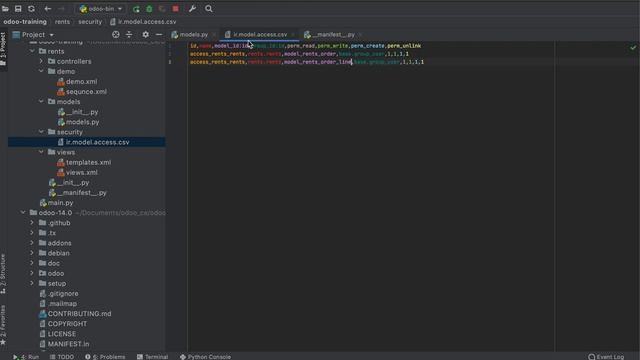 Odoo Build Module One2many field 7 part 1 смотреть онлайн