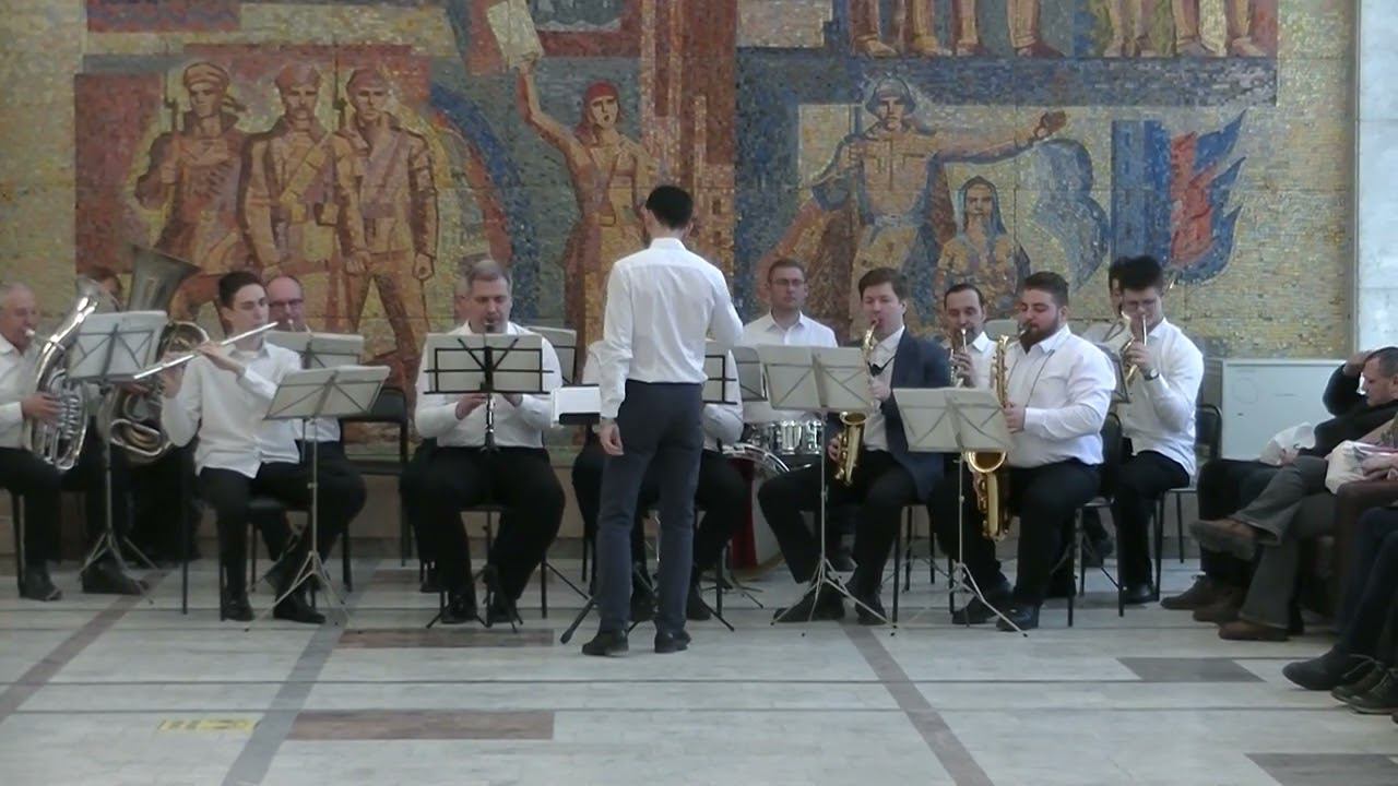 Духовой оркестр города Подольска. 06.03.2024 1-часть смотреть онлайн