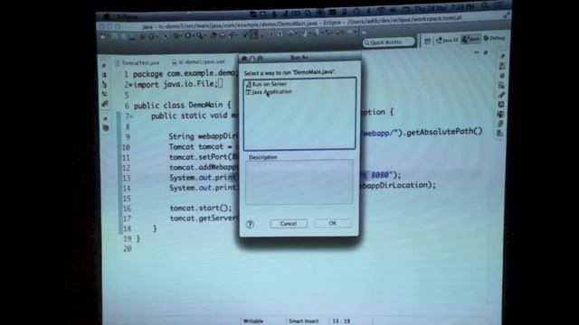 2013-03 Teach your Tomcat Embedding Tricks смотреть онлайн