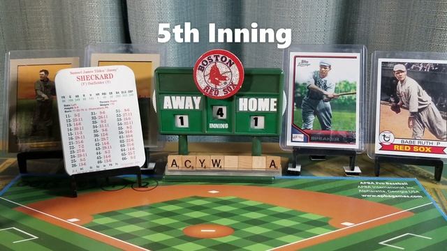 APBA Baseball Classics: 06 Cubs vs. 15 Red Sox game 9 Deadball trny смотреть онлайн