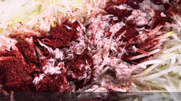 Готовим соус для кимчи # рецепт маринованного кимчи. How to make Kimchi Sauce and Salt Kimchi.