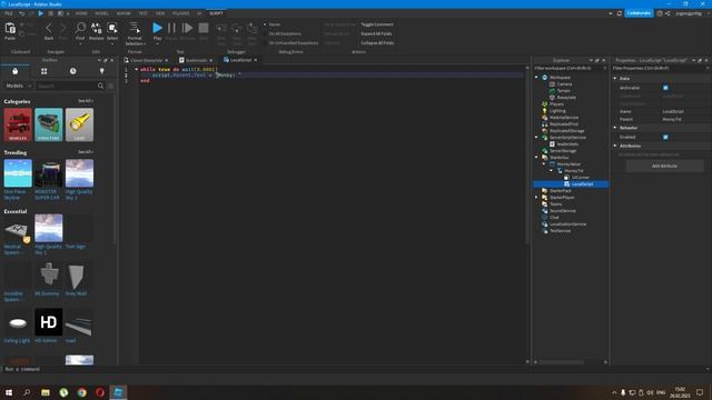 Как сделать таблицу лидеров в Roblox Studio? смотреть онлайн