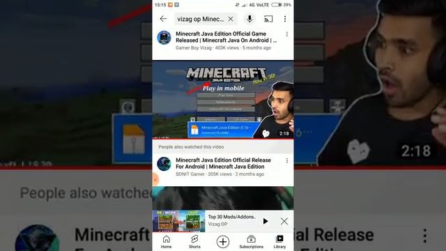 Minecraft pocket edition convert into Java edition in Android moblie download in very easy trick смотреть онлайн