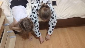 VLOG Даша ночует у нас