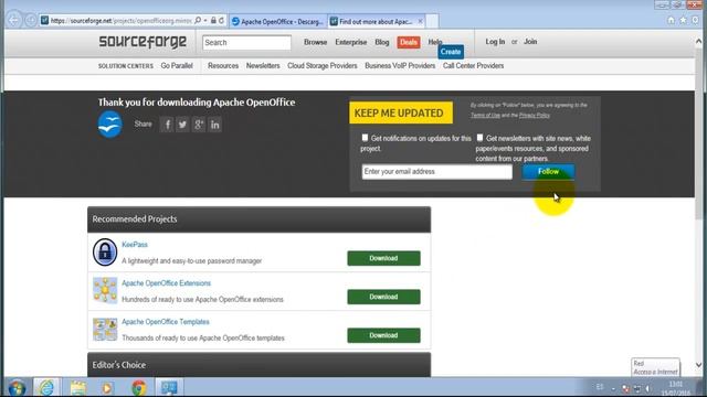 PROCESO de INSTALACIÓN de OPENOFFICE 4 y sus pasos de CONFIGURACIÓN 01 смотреть онлайн