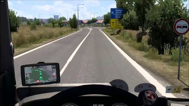 NORTH MACEDONIA REWORK 1.5.1 ETS2 1.47X BEROVO - ELBASAN смотреть онлайн
