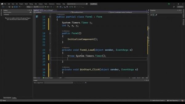 Windows Form Tutorial | Make a Countdown Timer in C#.NET