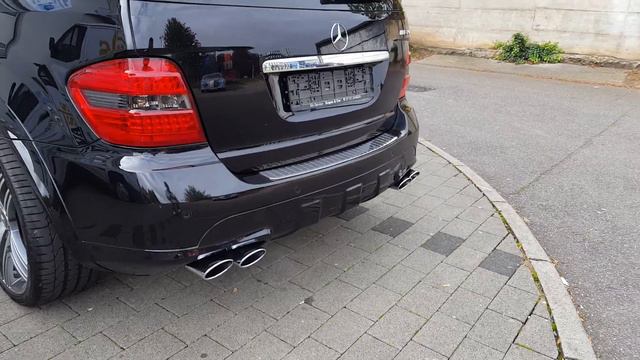 Mercedes W164 ML 320 CDI Active Sound Exhaust смотреть онлайн