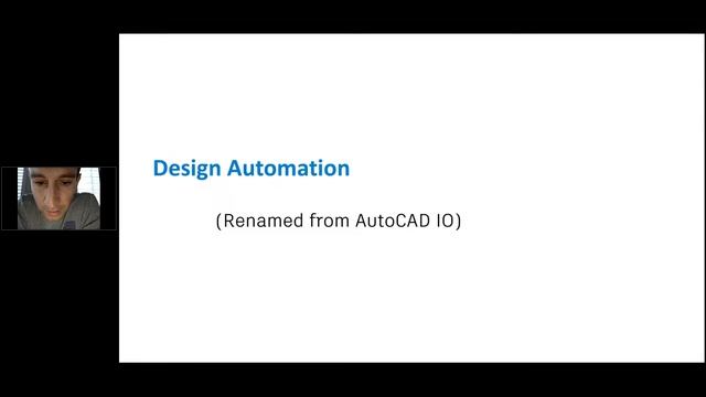 Autodesk DevDays Online 2016 - AutoCAD and Design Automation APIs смотреть онлайн