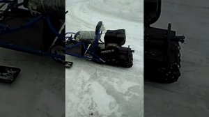 управление снегоходом. (приём разворот в ограниченном пространстве) на примере снегоход хаски