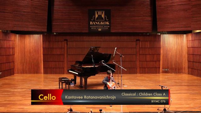 Cello: Final Round at Bangkok international Music Competition 2023 season 1