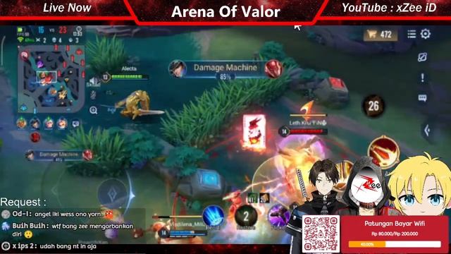 Mabar Bareng VTuber AOV @AgashiSanmaCh @RyuuichiKen - AOV Live Stream! смотреть онлайн