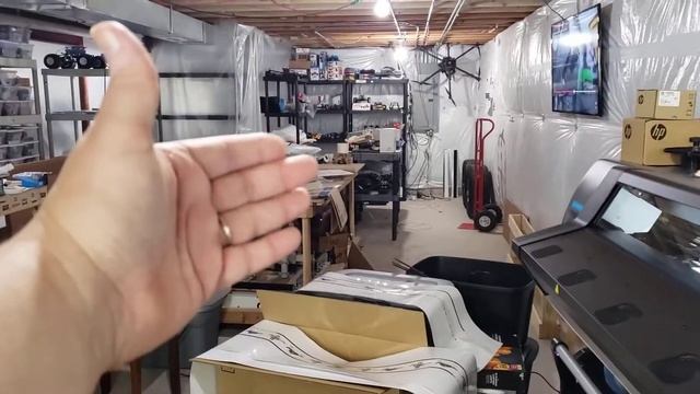 work flow with HP Latex 115 print cut combo how I print contour stickers decals смотреть онлайн