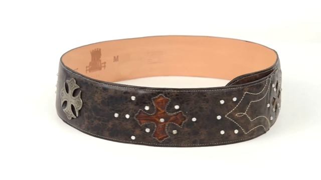 Corral Boots Python Cross Cutout Belt (For Women) смотреть онлайн
