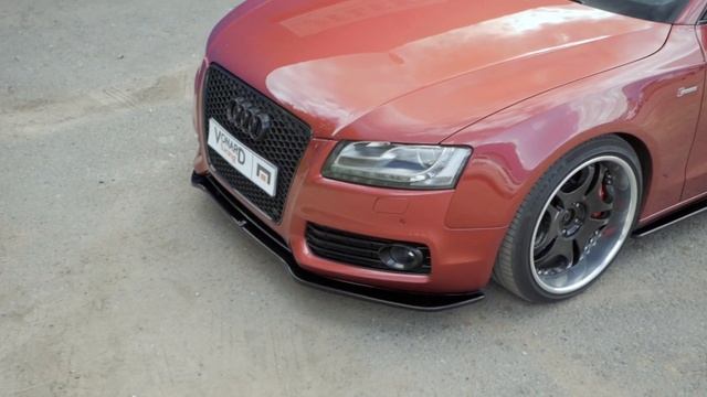 Крутой обвес из сплиттеров #MaxtonDesign для Audi A5 B8 в кузове купе