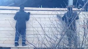 Замена гнилой стены, бревенчатый дом