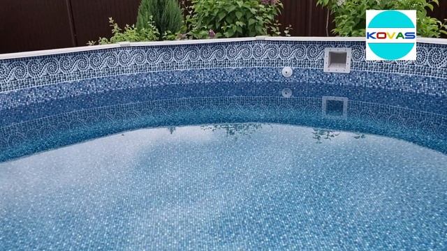 Толстая внутренняя пленка для бассейна каркасного Portofino - чашковый пакет (лайнер) под мозаику смотреть онлайн