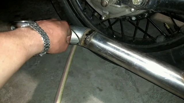 Выхлоп на опозит! Сплошная труба + сколько перегородок нада!