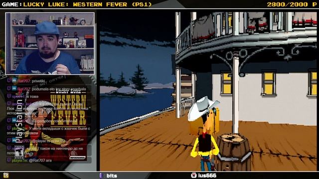 LUCKY LUKE: WESTERN FEVER ► PS1 ► ПРОХОЖДЕНИЕ ► ЧАСТЬ 2 смотреть онлайн