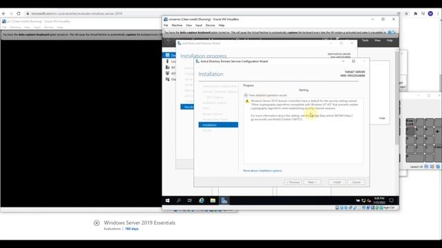 Learn how to Set up Active Directory in Windows Server 2019 and create a user account смотреть онлайн