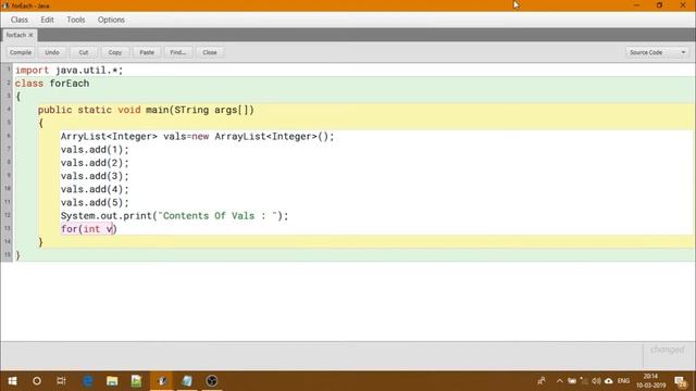 For Each In java.util - Core Java || With BlueJ смотреть онлайн