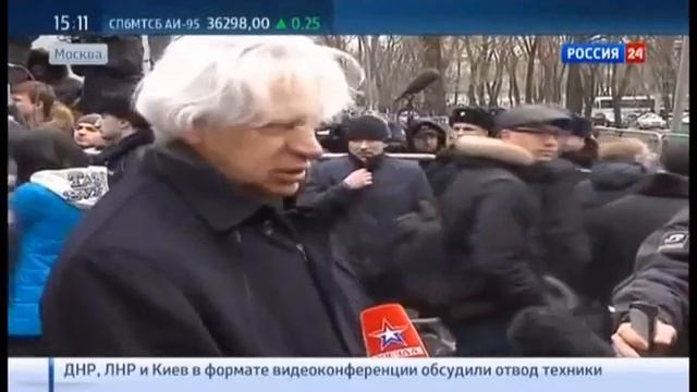 С похорон Бориса Немцова смотреть онлайн