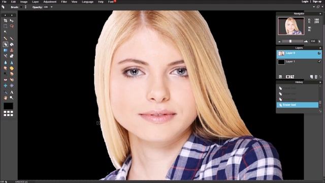 how to change the background- PIXLR tutorials смотреть онлайн