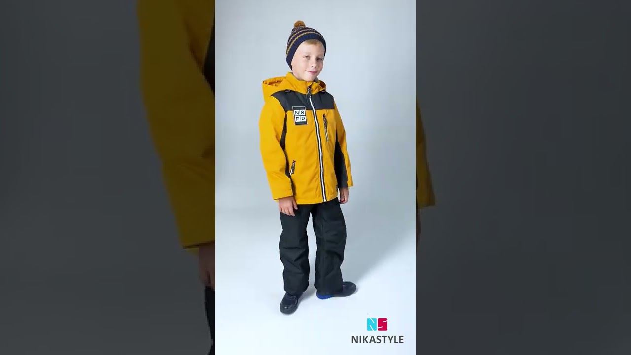 Комплект утеплённый NikaStyle демисезонный 7м0522 (горчичный) смотреть онлайн