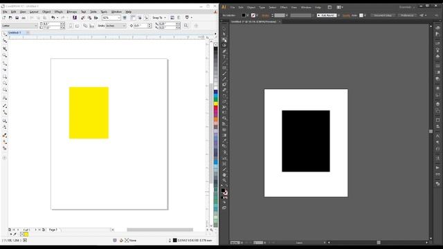 Coreldraw X7 Vs Illustator Cs6 Comparison смотреть онлайн