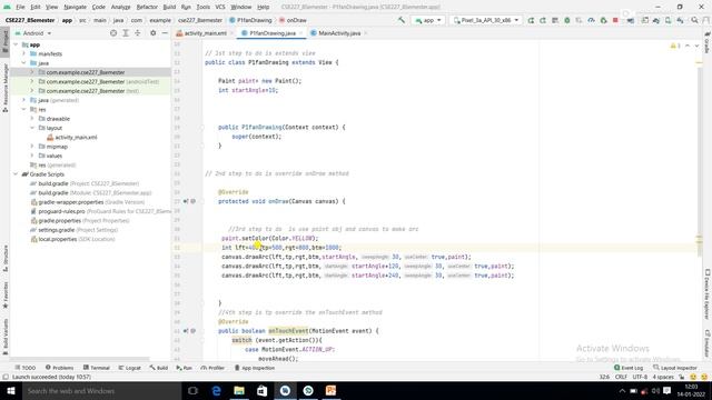 #make movable fan using canvas in android studio смотреть онлайн