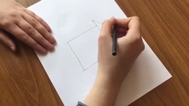 Рисунок домика смотреть онлайн