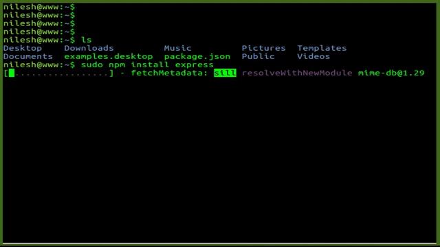 How To Setup Express-js on Ubuntu 16.04 Xenial xerus смотреть онлайн