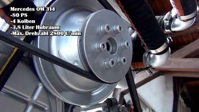 Mercedes OM 314 Schiffsdiesel смотреть онлайн