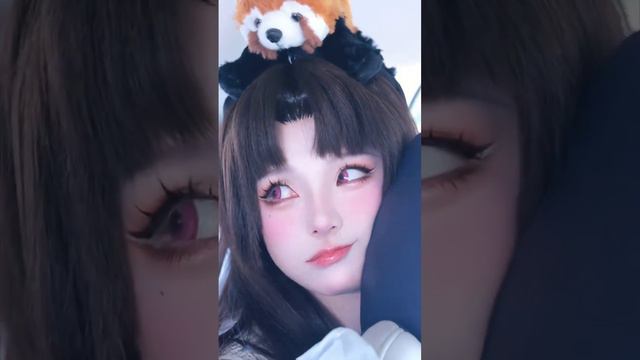 Милая аниме девушка косплей смотреть онлайн