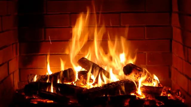 Christmas Music jingle bell with Fireplace for the new year 2021 смотреть онлайн