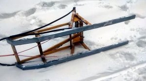 Бюджетные нарты Нарты для собачьей упряжки Нарты своими руками за 200 рублей
