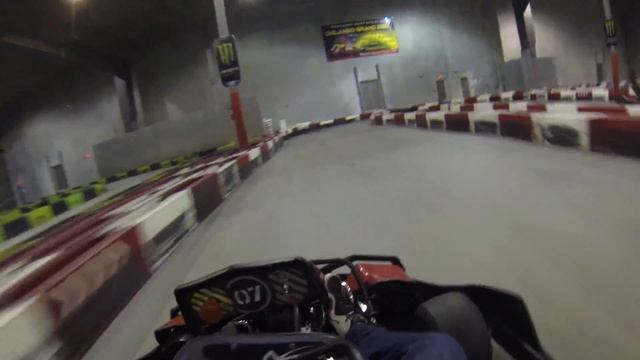 Super Fast Indoor Karting Go Kart Racing GoPro HD Hero 3 Black Edition
