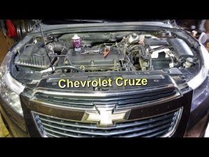 Чистим клапаны фазорегулятора - Chevrolet Cruze 1.8.