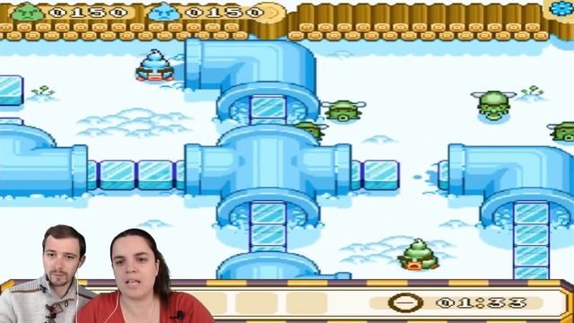 БолтушкА и ПРоХоДиМеЦ Собирают ФРУТКТЫ в ЛЕДЯНЫХ МИРАХ! #511 ИГРА - Плохое Мороженое 2 смотреть онлайн