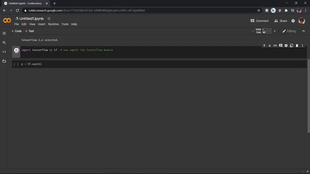 Tensorflow Basics - How to generate Identity Matrix in Tensorflow ? смотреть онлайн