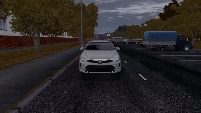 Camry 4K City Car Driving смотреть онлайн