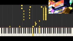 Boku no Hero Academia-«The Day»[OPENING](Synthesia)//Моя геройская академия(piano tutorial)